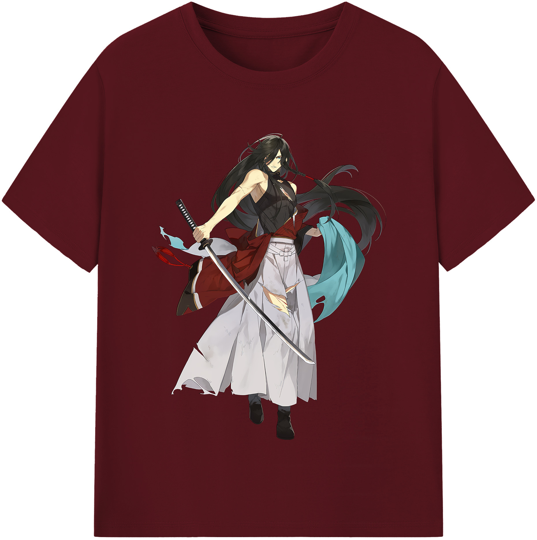 （画像用） 刀剣乱舞 Touken Ranbu 綿100％半袖Tシャツ（フロントプリント）